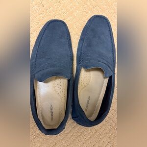 Nordstrom Men's Deep Blue Suede Loafers
